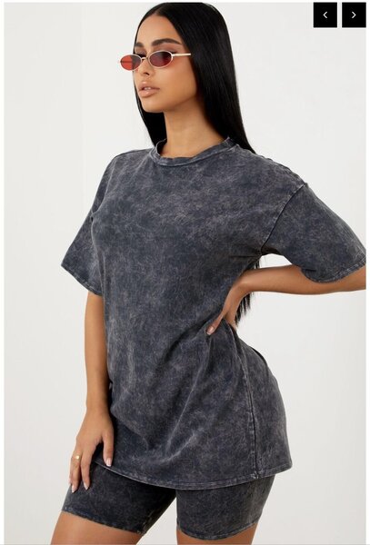 T-shirt Vintage Noir