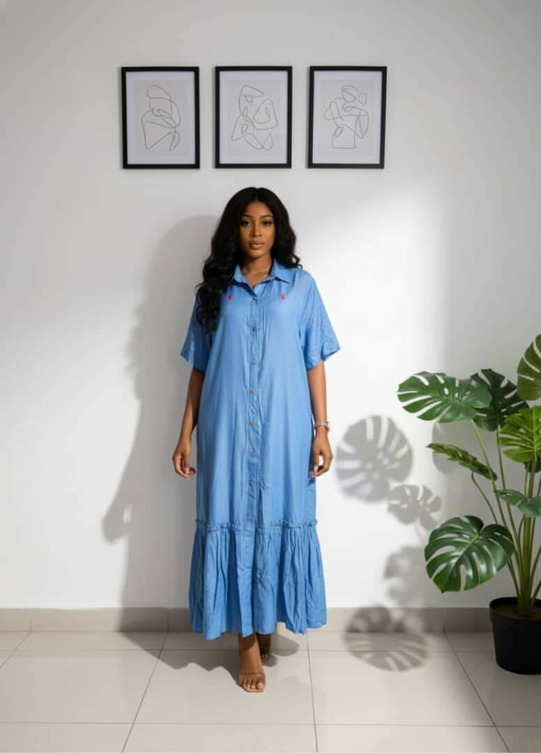 Robes chemises longues élégantes