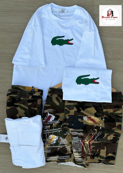 Ensemble tendance t-shirt et short