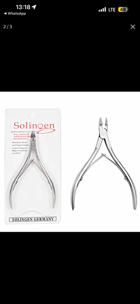 Coupe-ongles Solingen en acier inoxydable