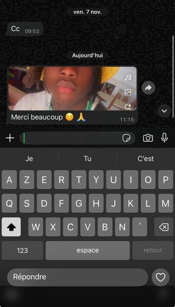 Crème de lèvres rose