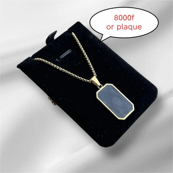 Pendentif Homme Plaqué Or