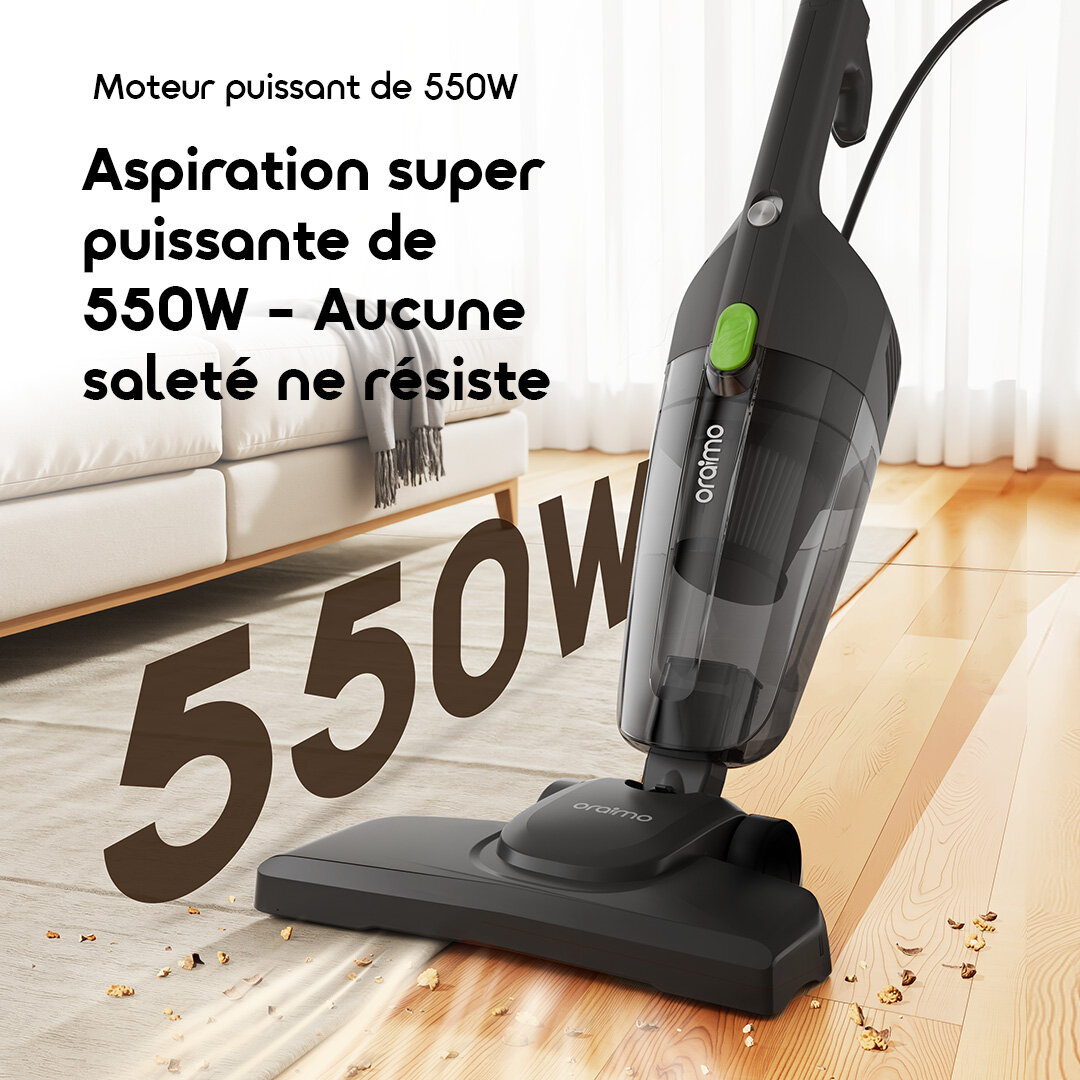Aspirateur compact 550W