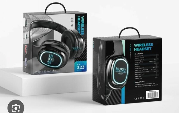 Casque sans fil LED audio