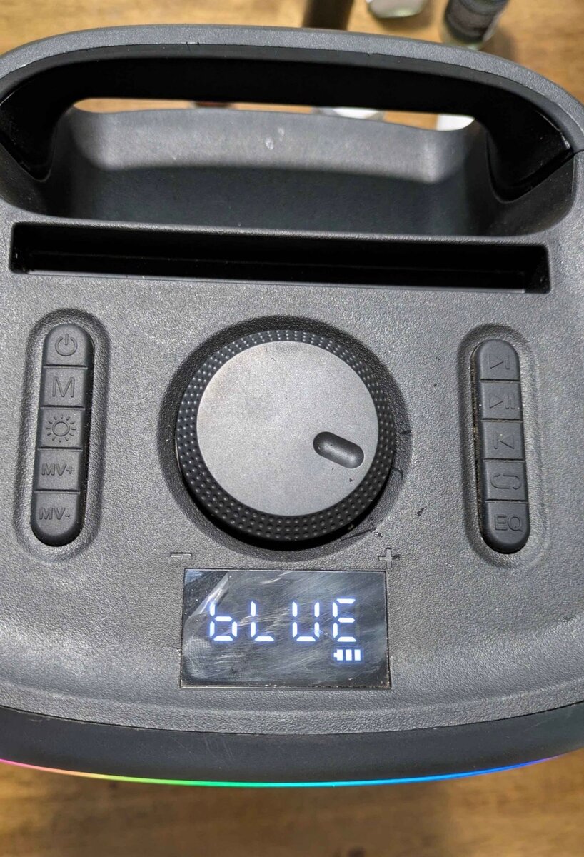 Enceinte Bluetooth portable LED - TZUMI