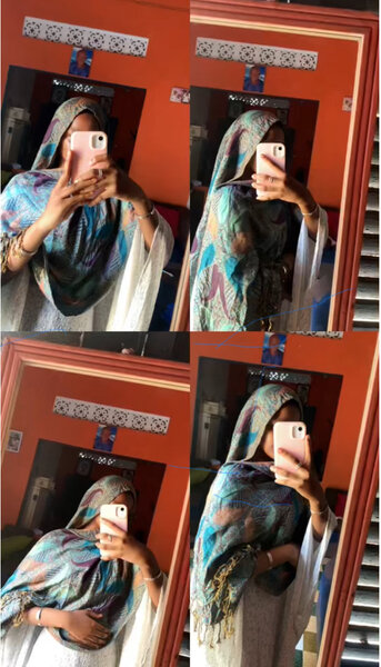 Voile pashmina