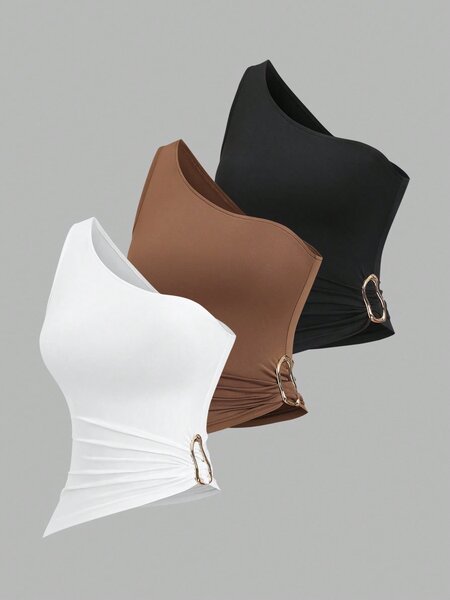 Débardeur Asymétrique Élégant