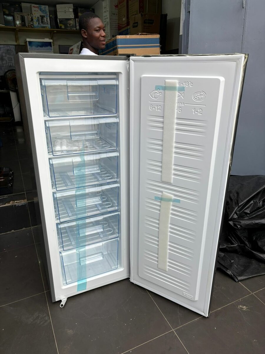 Congélateur vertical spacieux