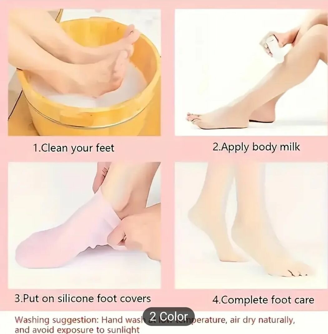 Chaussettes de soin de pieds