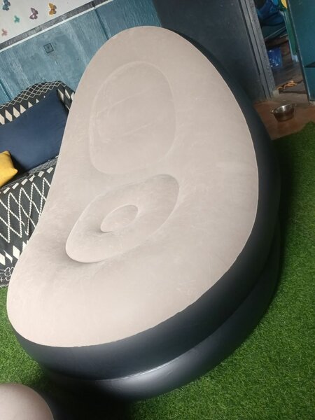 Chaise longue gonflable