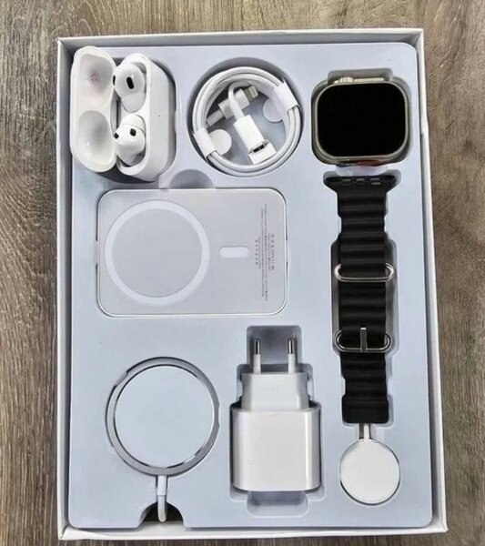 Kit Montre Intelligente et Écouteurs Bluetooth