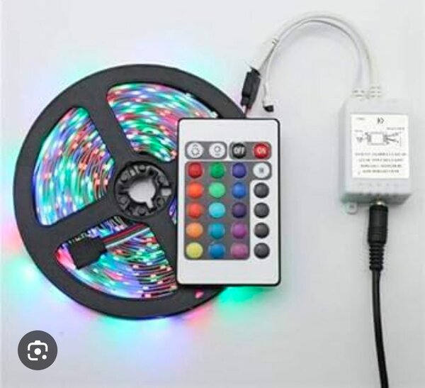 Guirlande LED RGB avec télécommande