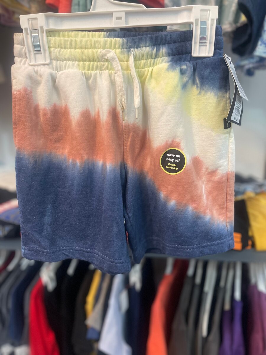 Shorts tie-dye pour garçons