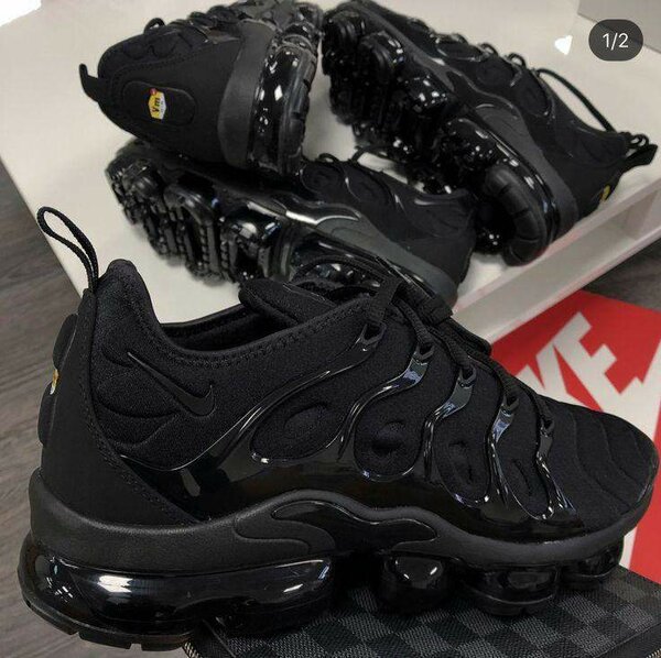 Baskets noires pour hommes