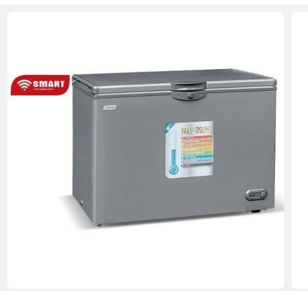 Congélateur coffre SMART gris