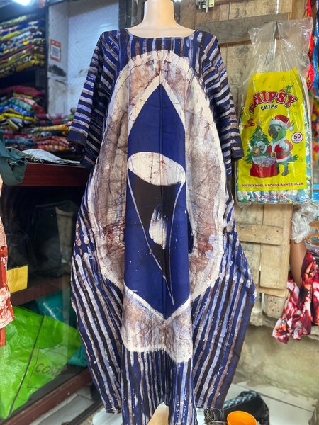 Robe Caftan Batik Colorée