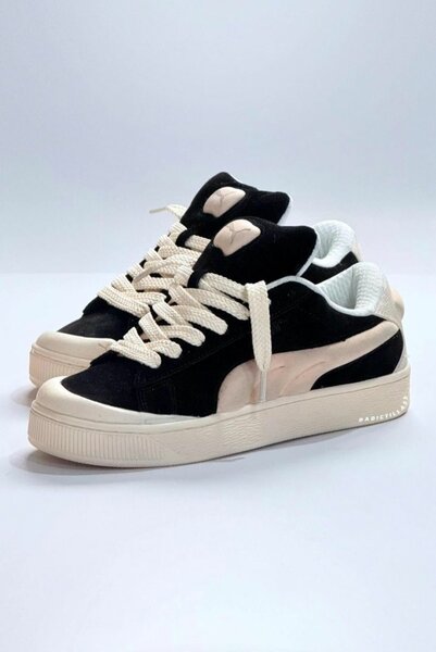 Baskets en daim élégantes