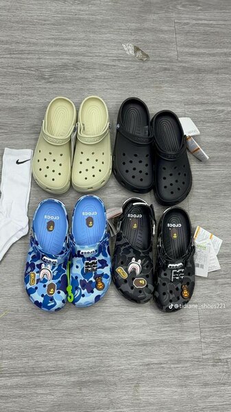 Crocs camo confortables