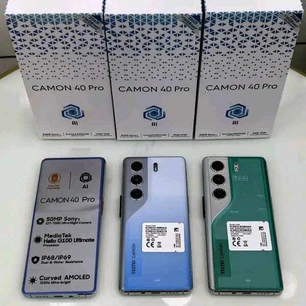 Téléphone Tecno Camon 40 Pro