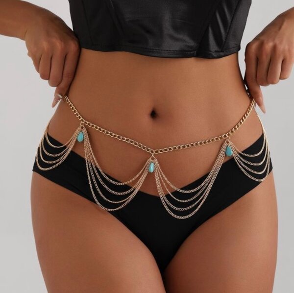 Chaîne de taille bohème