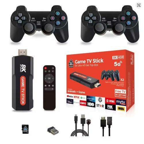 Clé TV HDMI 8K avec Manettes