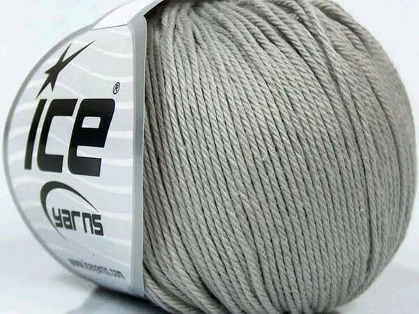 Fil gris Ice Yarns doux