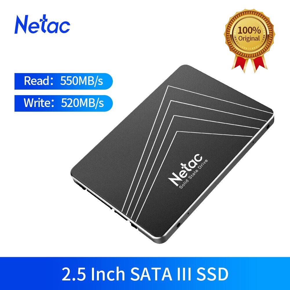 Netac SSD 2.5" SATA III 560 Mo/s