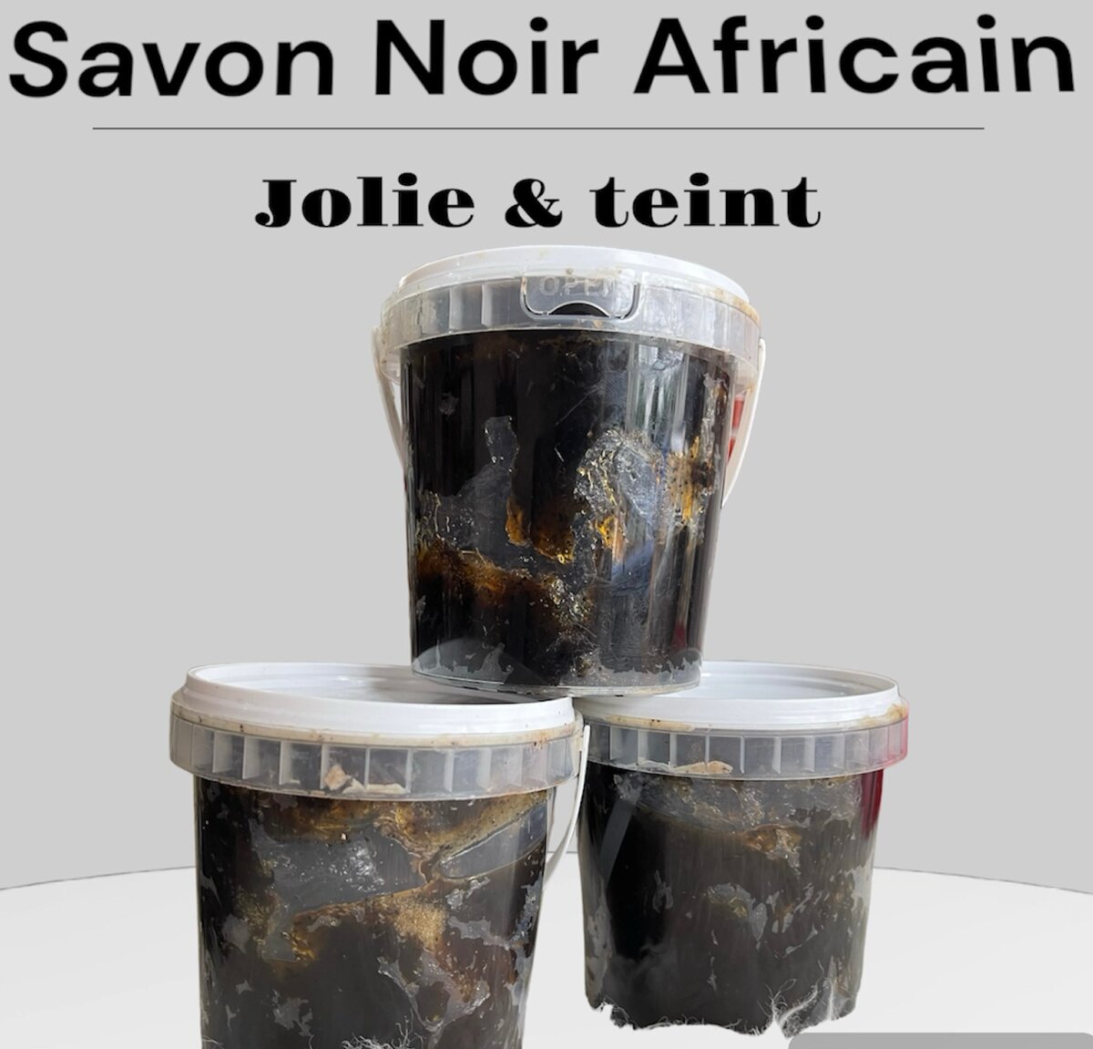 Black soap & savon noir naïja