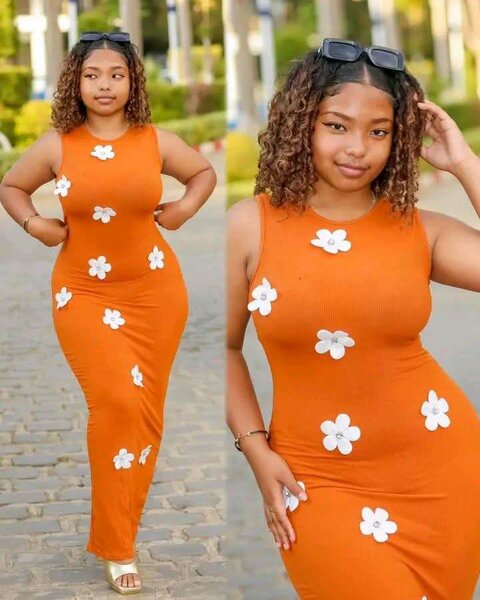 Robe d'été fleurie colorée