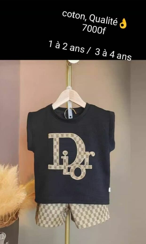 Ensemble Enfant Coton Stylé