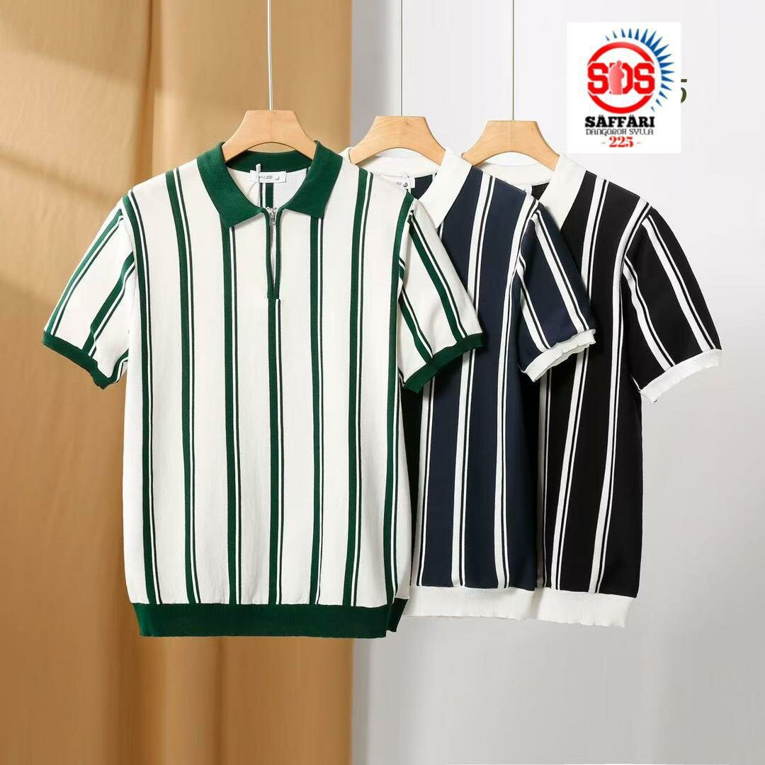 Polos à col classiques pour hommes