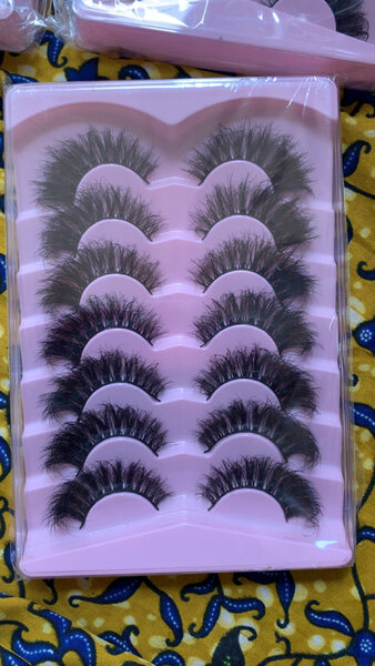 Cils Postiches Réutilisables - 7 Paires