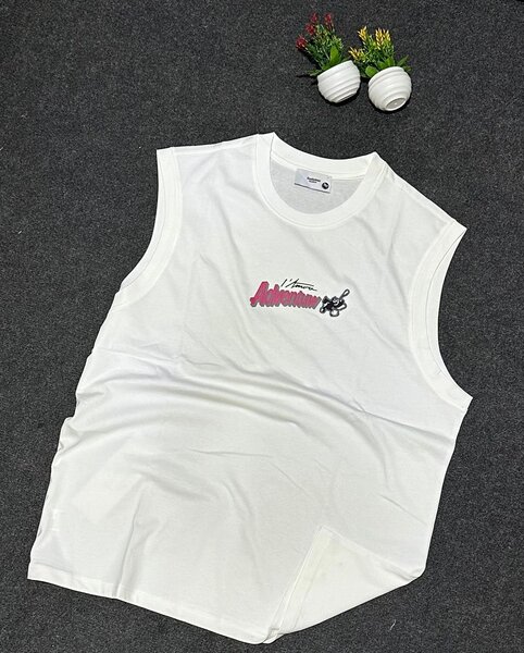 Débardeur en coton blanc