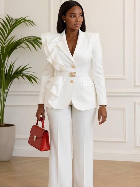 Ensemble Tailleur Élégant Femme