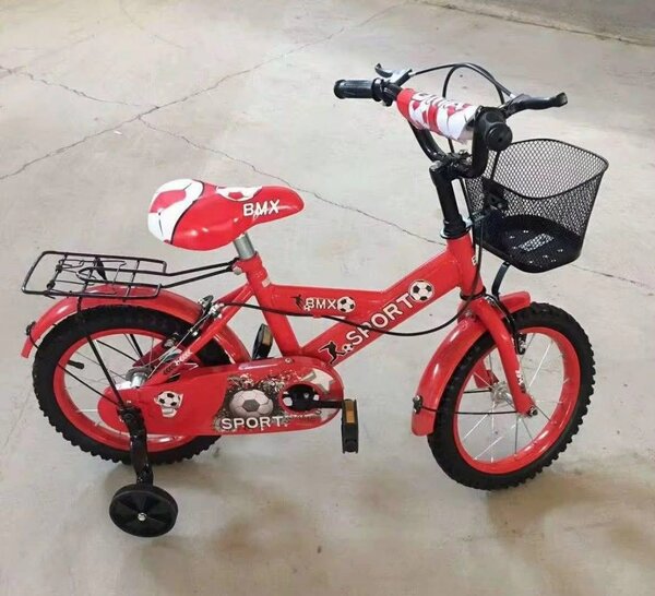 Vélo Enfant Coloré avec Roulettes