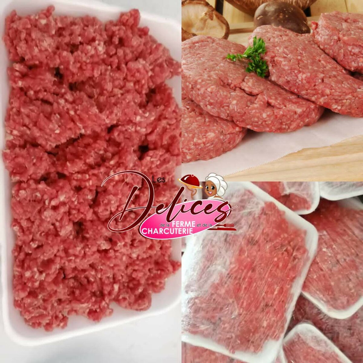 Viande hachée fraîche