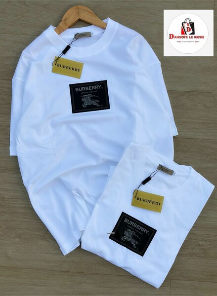 T-shirt Burberry Blanc Luxe
