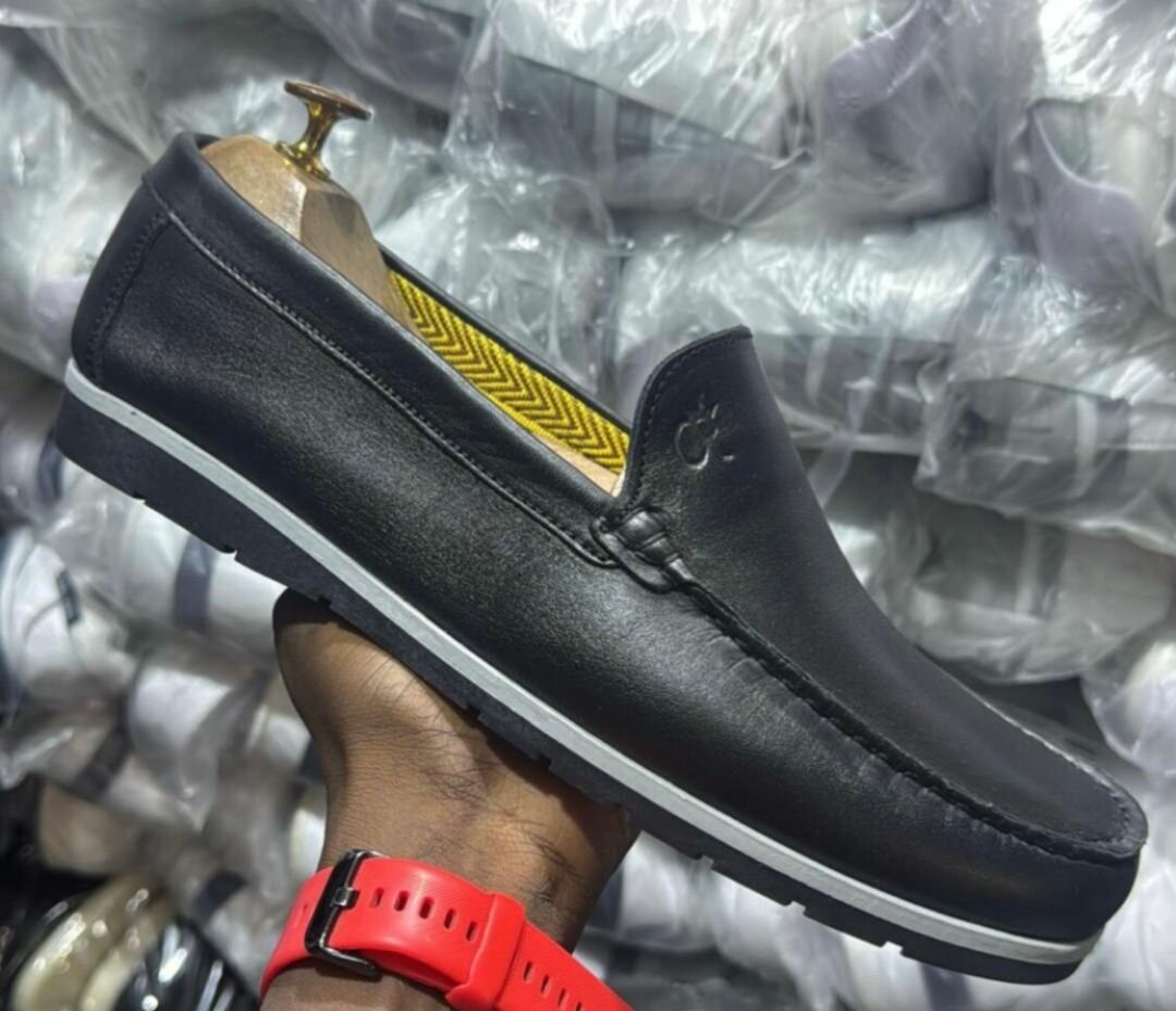 Mocassins en cuir élégant