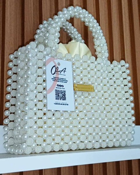 Sac à main en perles Ola conception