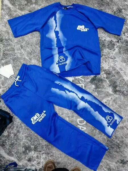 Ensemble survêtement bleu homme