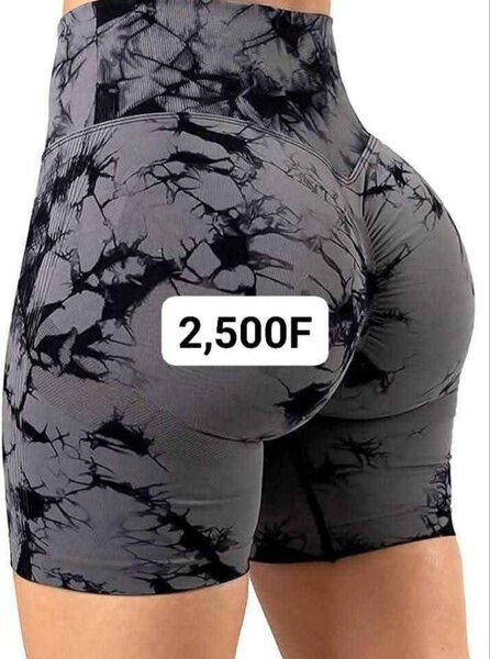 Shorts de sport taille haute