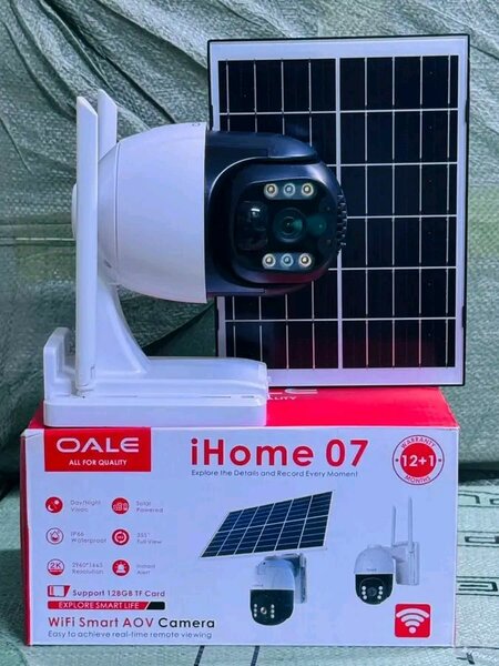 Caméra de sécurité solaire OALE iHome 07