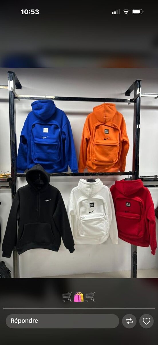 Pull-Over avec sac à dos