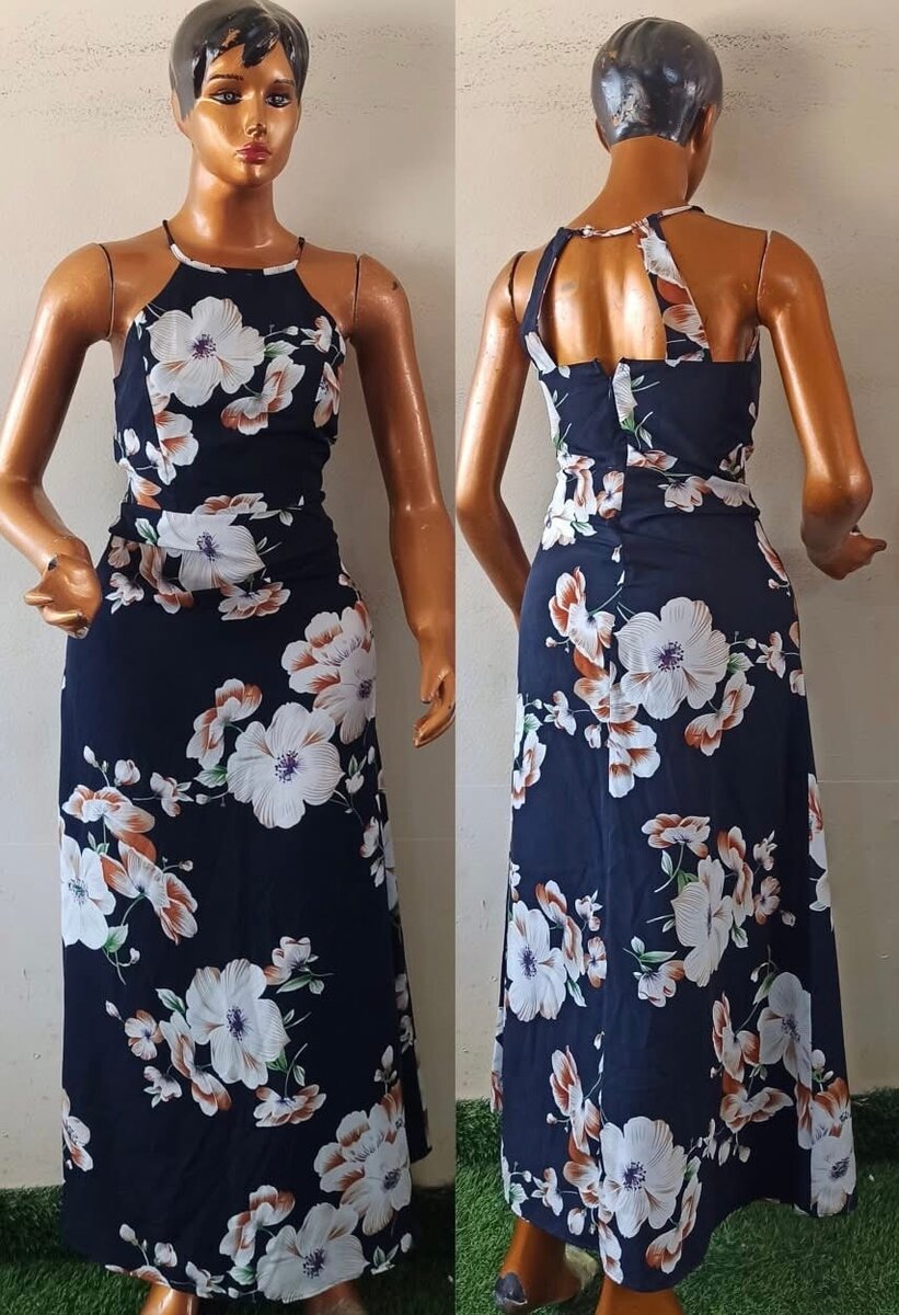 Robe d'été à motifs floraux