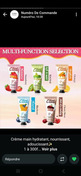 Crème Mains Multi-Fonction