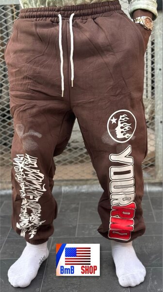Pantalon Jogging Marron Stylé