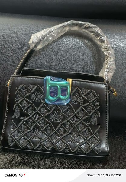 Sac à main luxueux noir