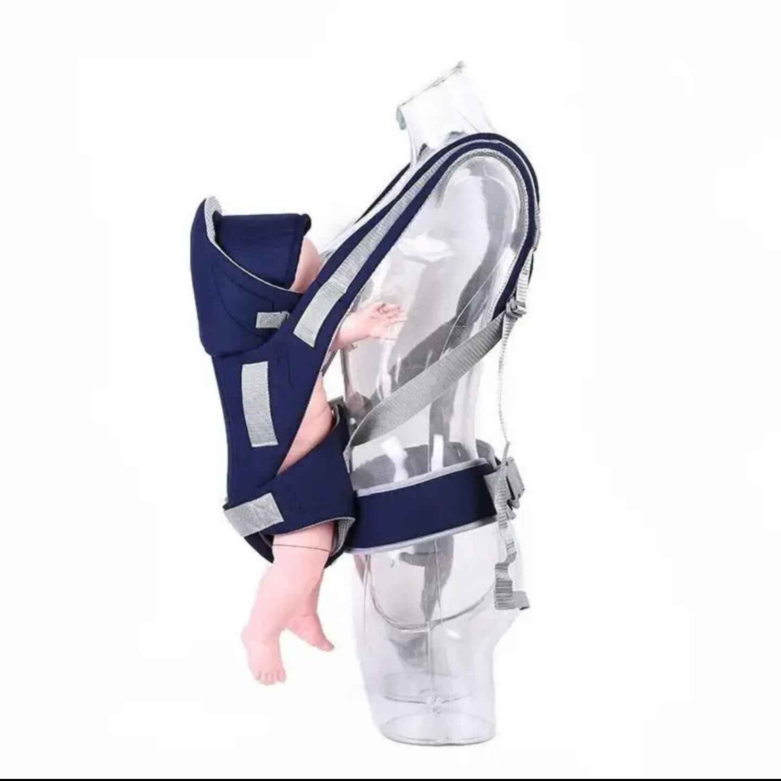 Porte-bébé respirant ventral ergonomique