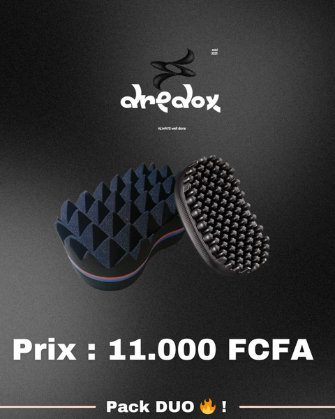 Dredox Brosse Cheveux - Pack