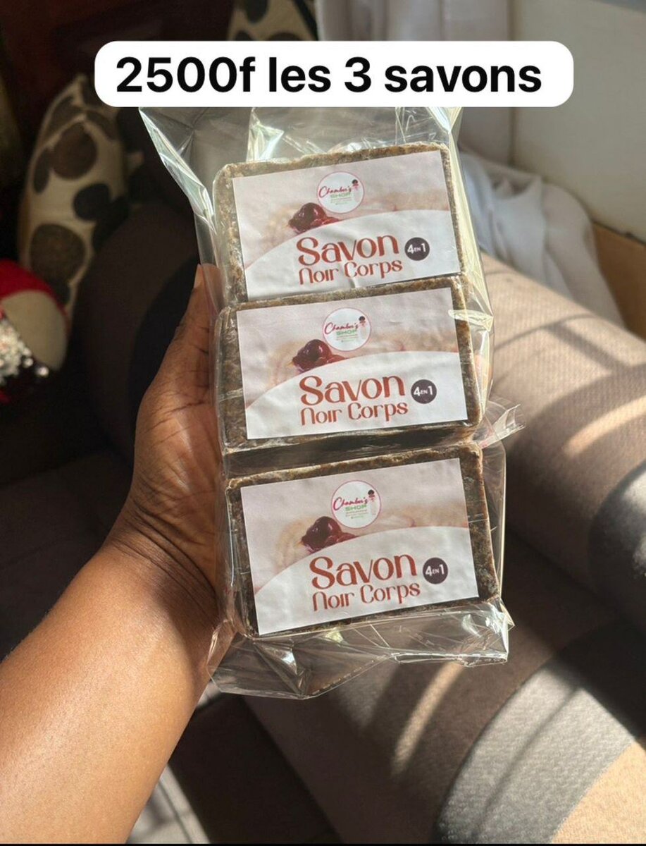 Savon noir du Nigeria le vrai